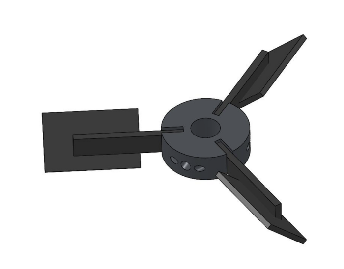 XTF-3 FOLDING IMPELLER 12" X 12" X 1"